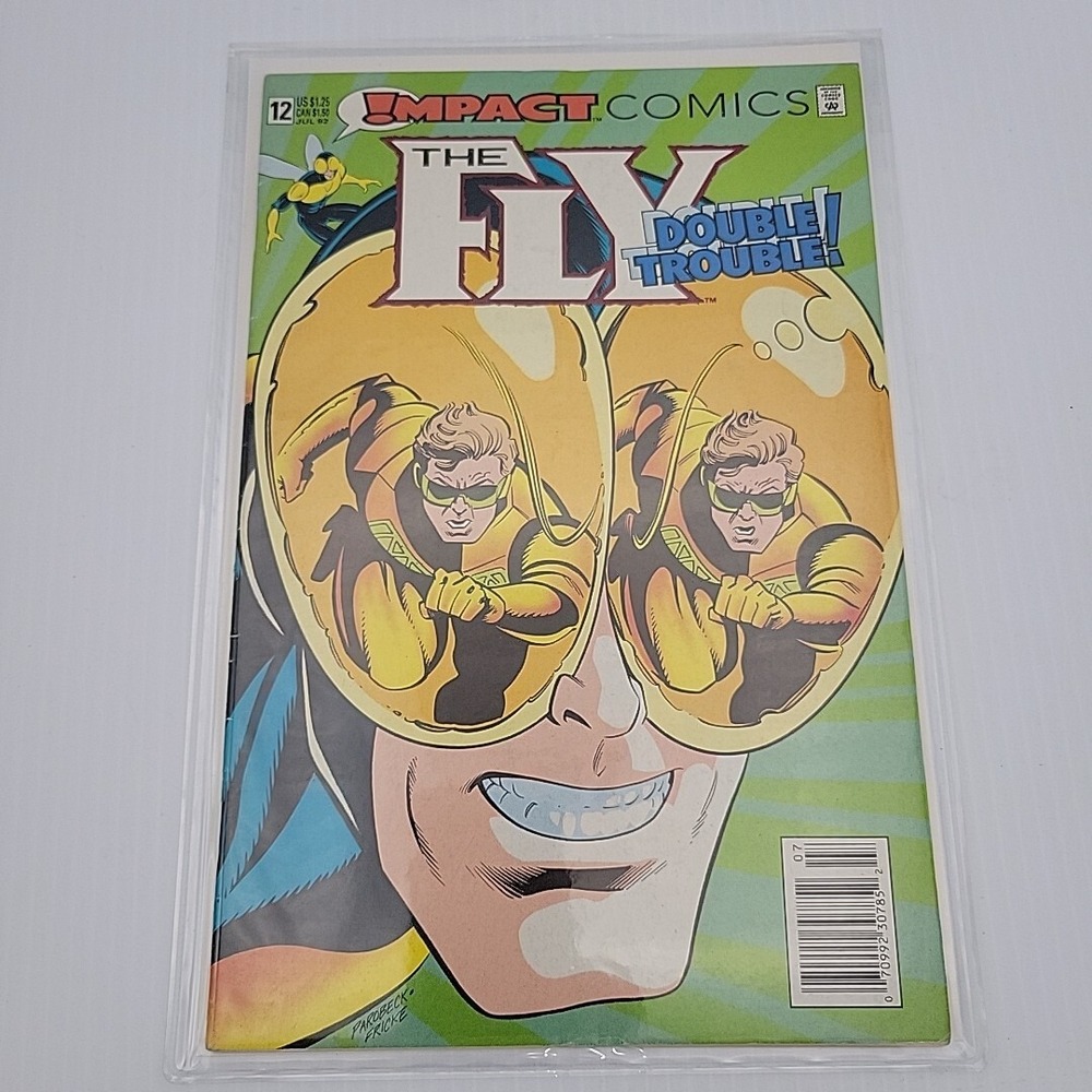 The Fly: Double Trouble! Impact Comics #12 Book‎ Vintage Super Hero 1992 Edition